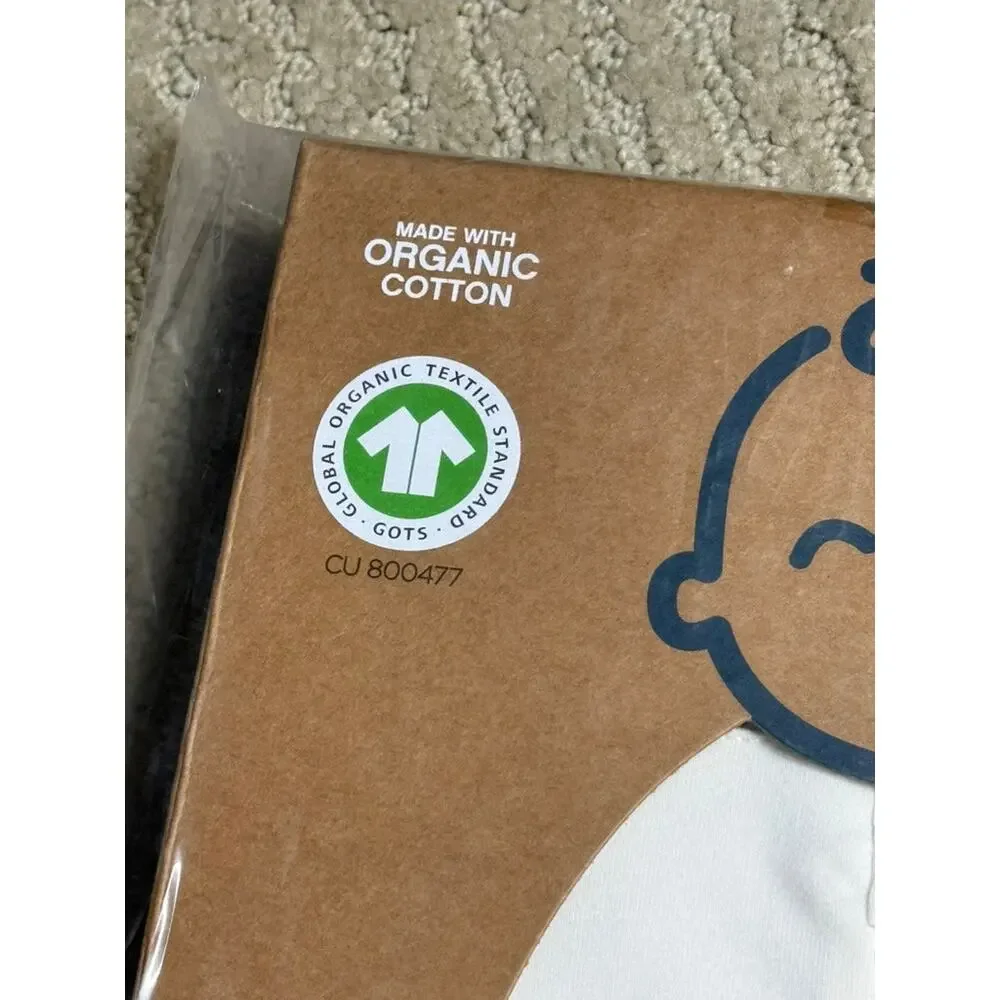 Organic Cotton White SNOO Sleep Sack Medium 2-4 mo 12-18 lb NEW